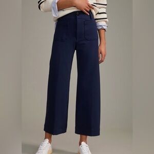 Maeve Midnight Blue Wide Leg Trousers